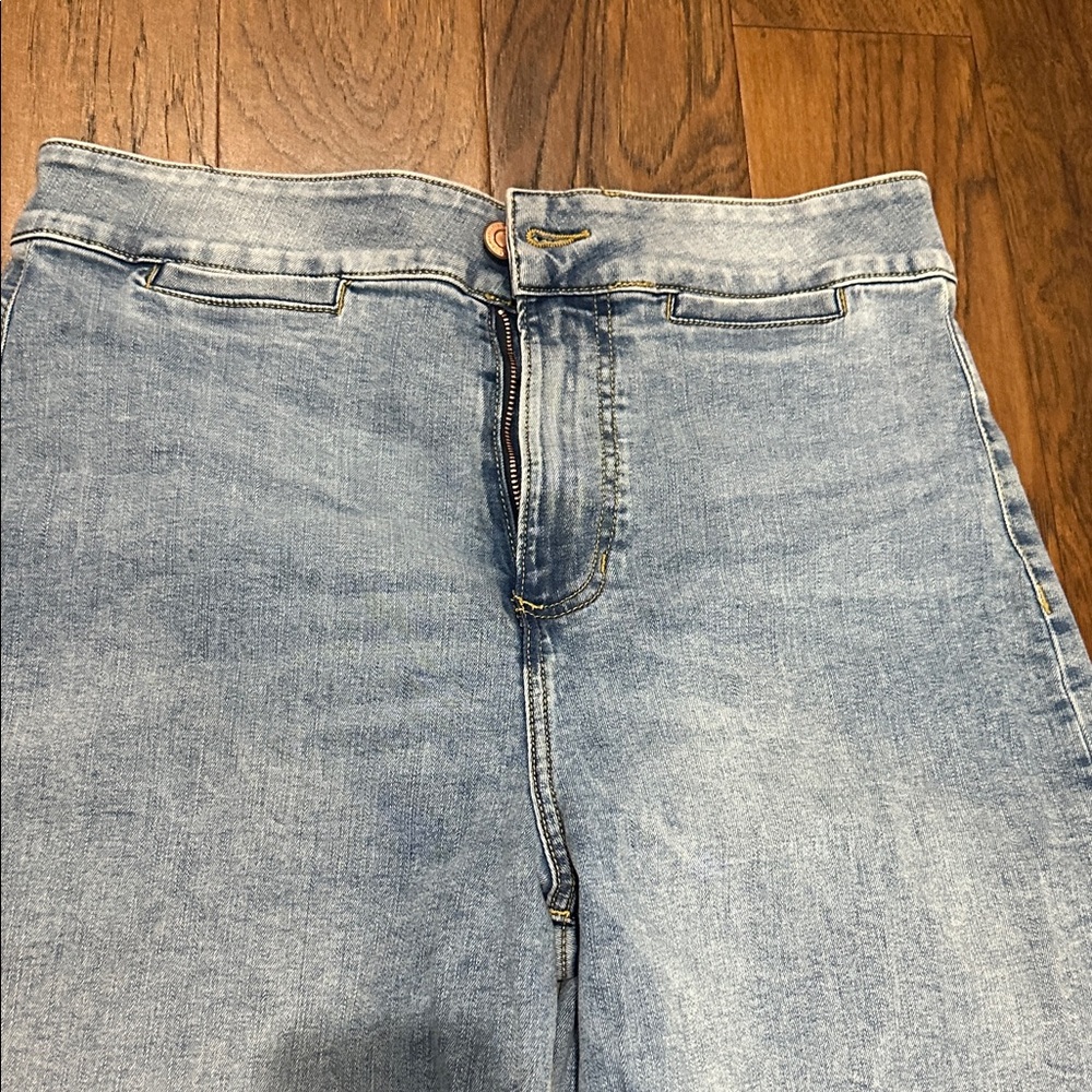 NWT Lauren Conrad Denim Wide-Leg Jeans - Picture 2 of 10